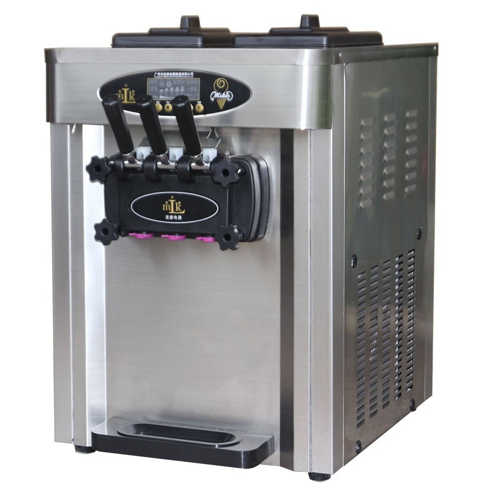 Stainless Steel Commercial machine a glace Soft and hard ice cream vending maker machine rental