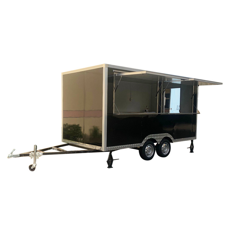 Hot Sale Outdoor Trailer Street Kitchen 3 Wheels Electric Multifunction Snack Food Truck