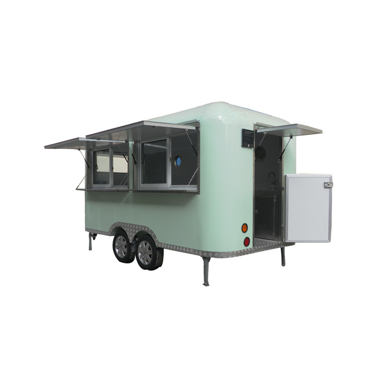 New DOT-Certified Mobile Food 2024 designed camion de comida vagon mobile fast food truck trailer  with full kitchenfor sale