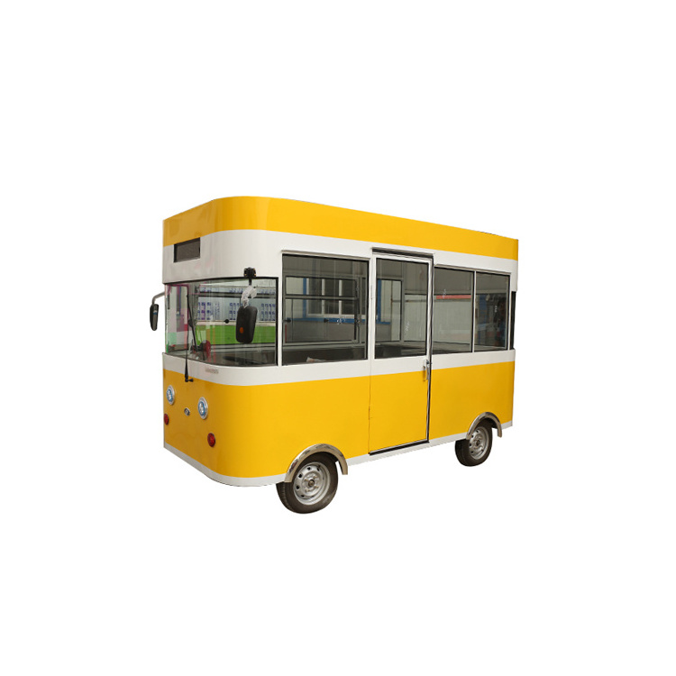 2019 new design electric fruit shape mobile food ice cream truck cart usati vendita mobile kitchen restaurant car for sale