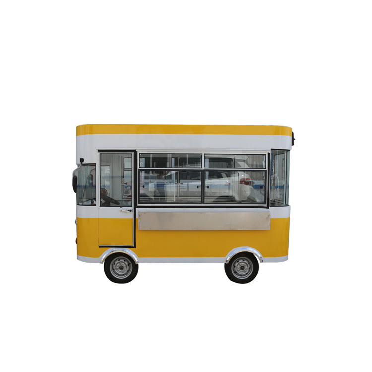 2019 new design electric fruit shape mobile food ice cream truck cart usati vendita mobile kitchen restaurant car for sale