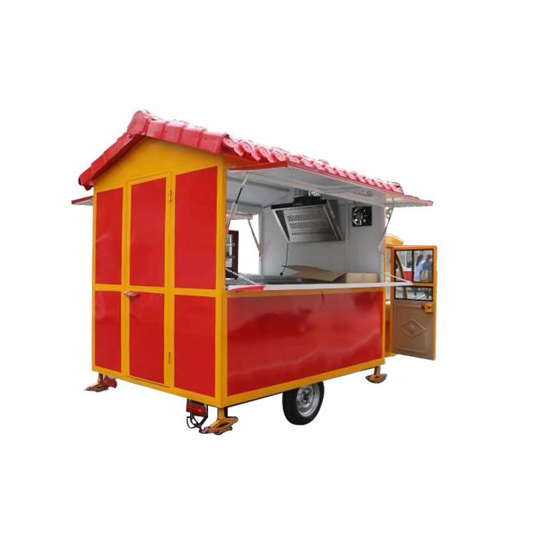 restaurant coffee shop kiosk designs mobile snack cart food booth for sale