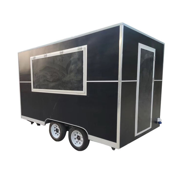 4.5M High quality mobile small food cart, poffertjes mobile fruit trucks in USA, food stall design