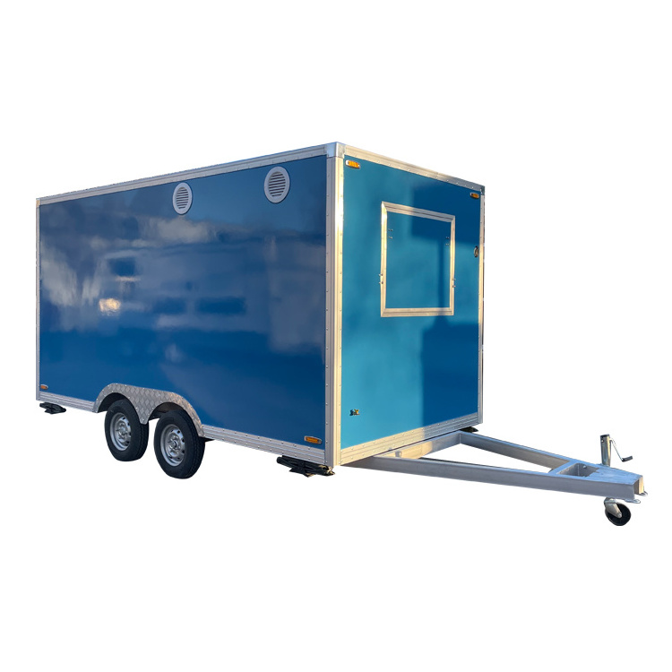 cheap price & best durable mobile food trailer dinning set for for selling donut, waffle, slush food truck / fast food trailer