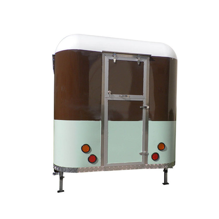 Fully Equipped cheap retro look mobile aluminium 914ft dining car food truck trailer cabinets with air conditioning for europe