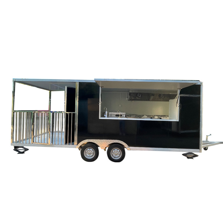 2019 High quality cheap mobile fast ice cream food and carts pizza van trailer kiosk truck bar for sale