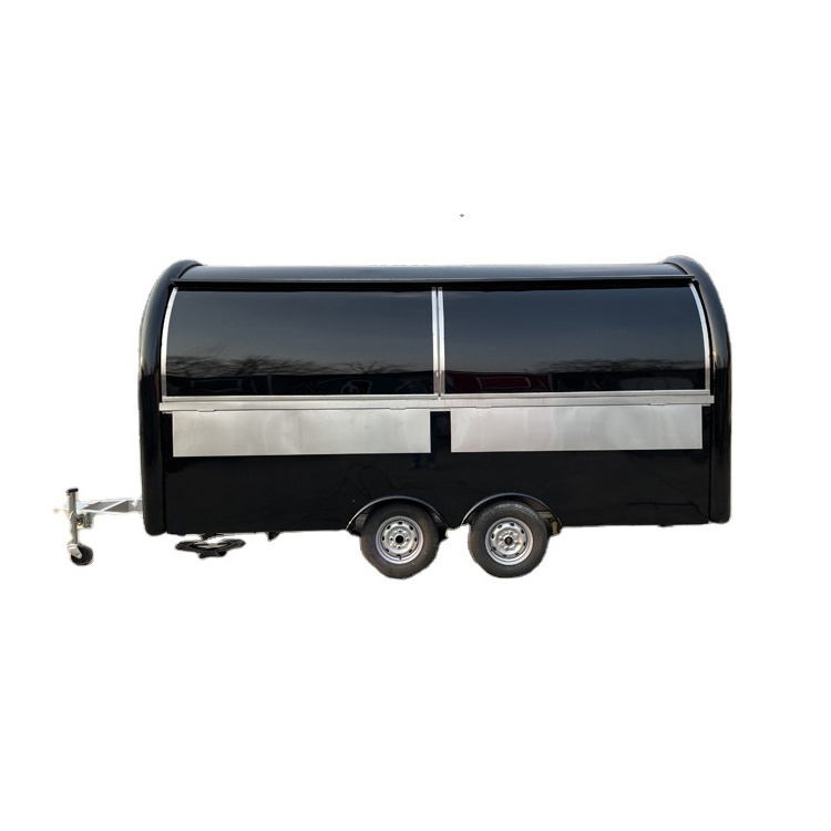 Mobile Crepes coffee bike concession fast caravan trailer fast food trailer camper van caravan mini shawarma maker usa  for sale