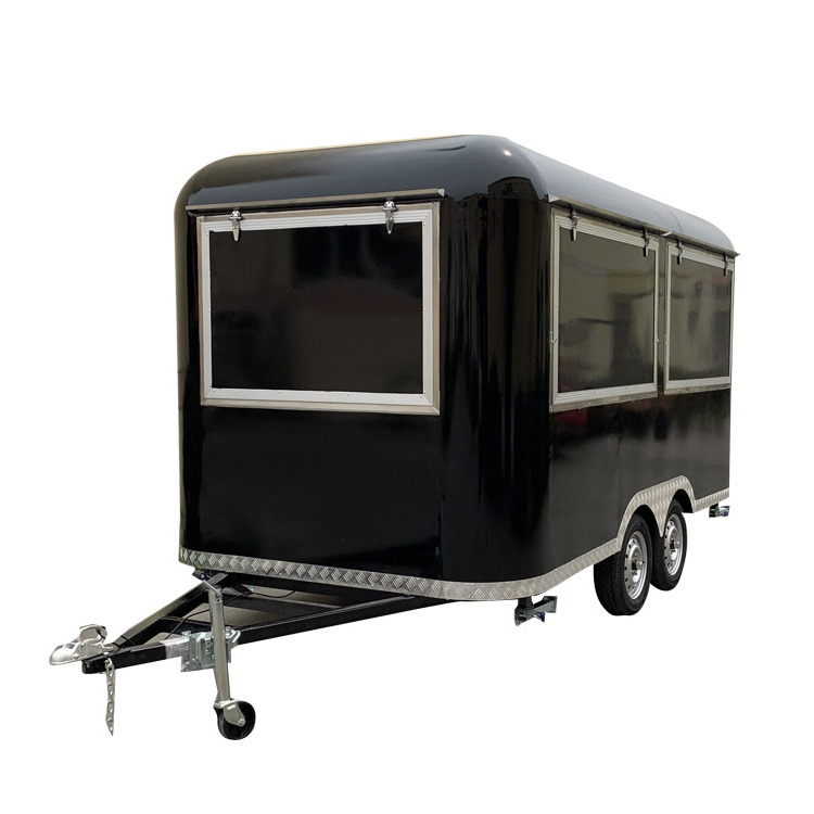 New DOT-Certified Mobile Food 2024 designed camion de comida vagon mobile fast food truck trailer  with full kitchenfor sale