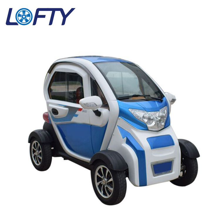 EEC 80km/h high speed mini 2 seater dc traction motor system of electric car electric for kid ride for children