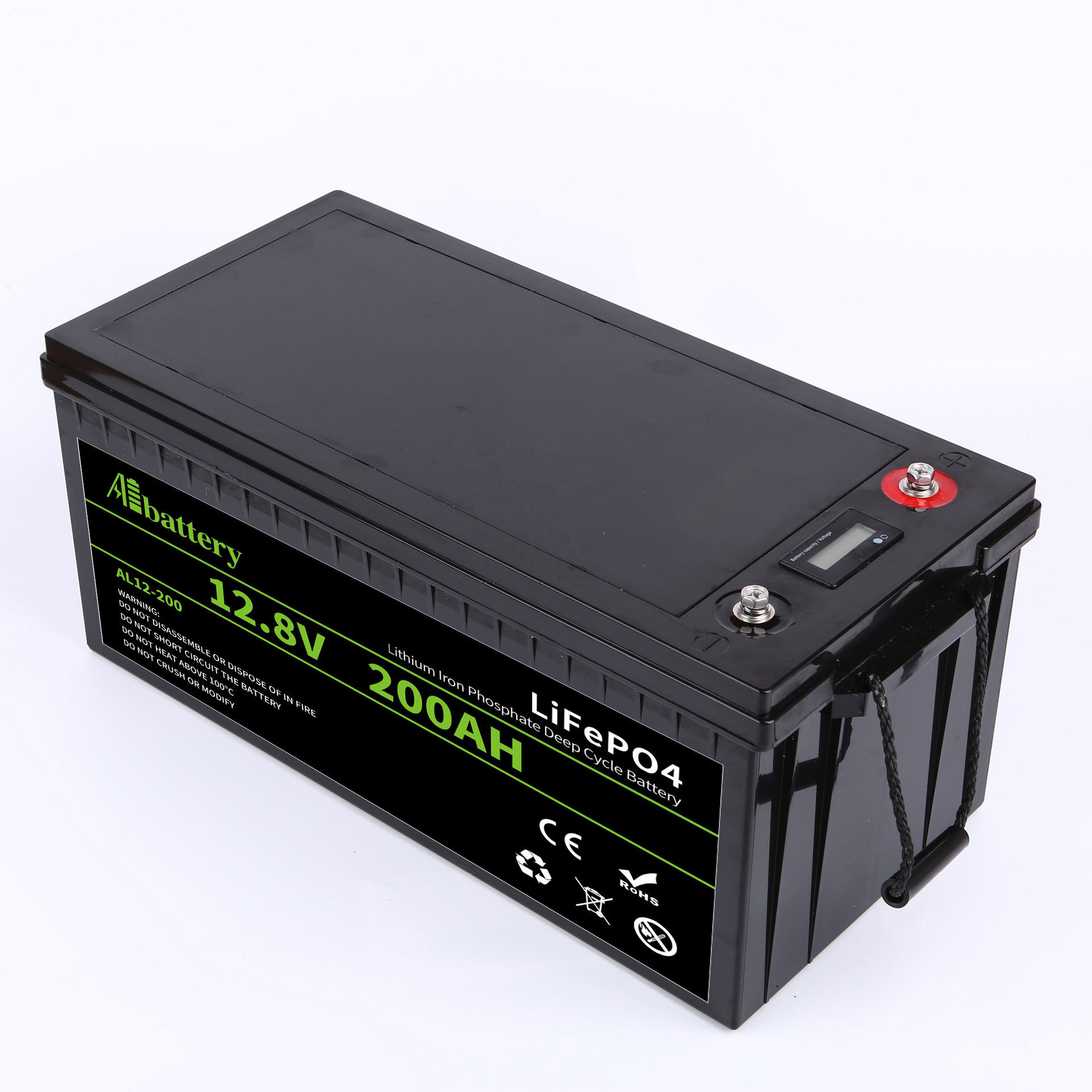 OEM Power Supply Deep Cycle Batterie Bateria Litio De Lipo 12V 24V 100Ah 120Ah Lithium Solar 200Ah Lifepo4 Battery Pack