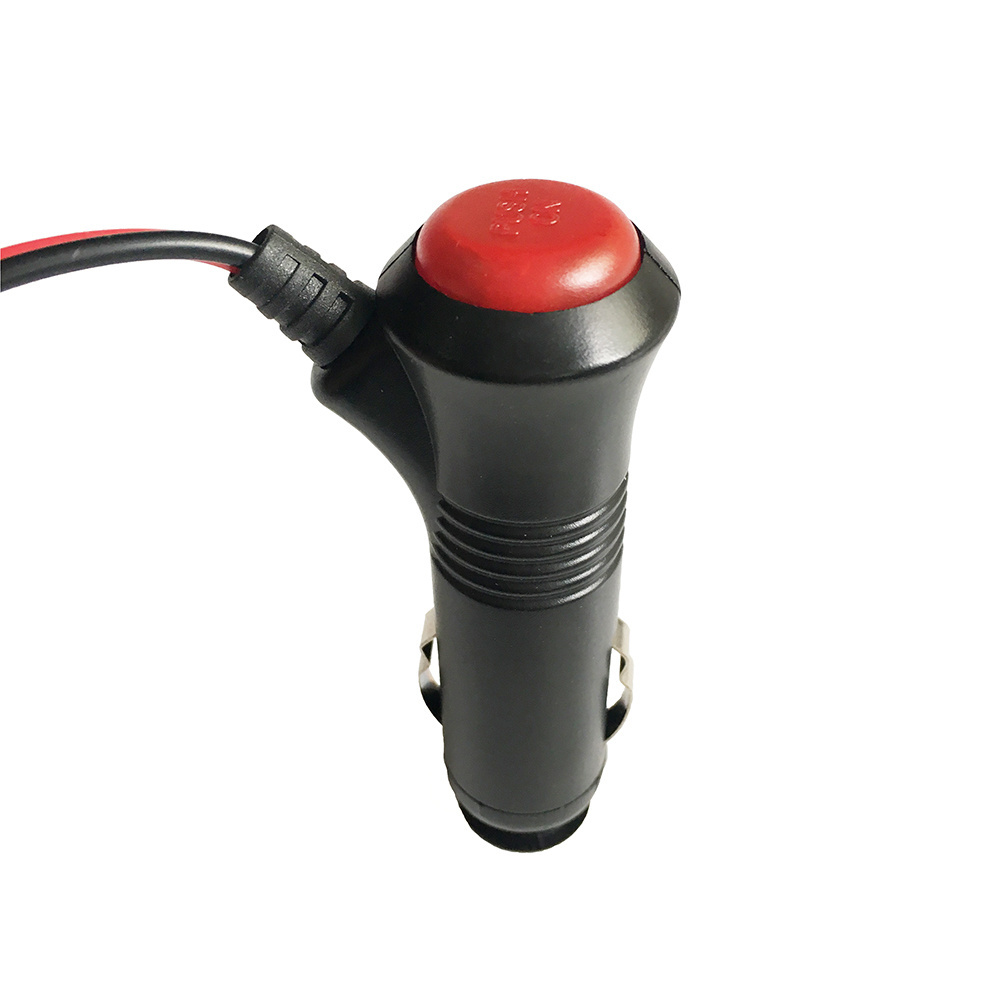 Car Charger automotive Cigarette Lighter Adapter Plug Cord With ON/OFF Switch to DC5.5*2.1mm cable