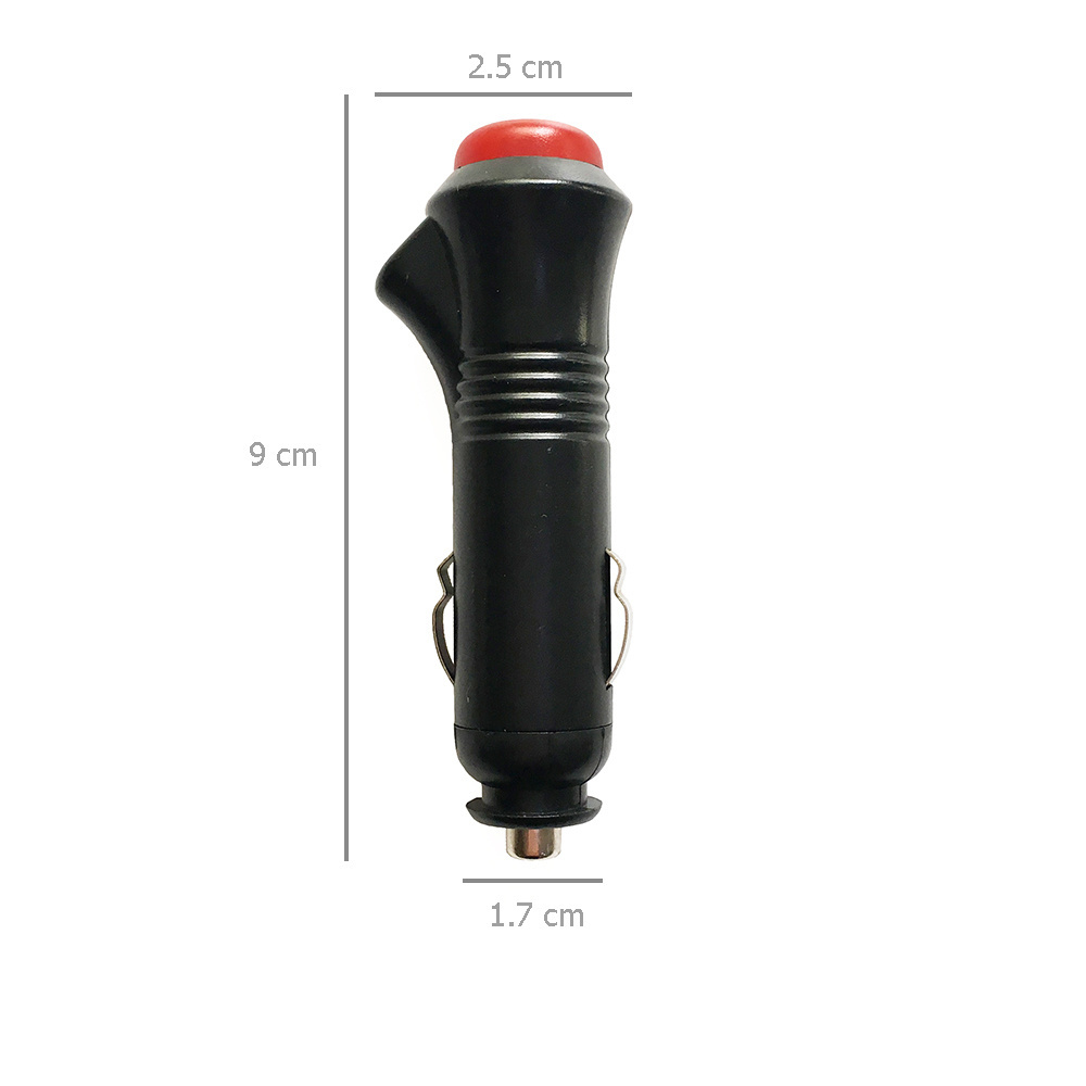 Car Charger automotive Cigarette Lighter Adapter Plug Cord With ON/OFF Switch to DC5.5*2.1mm cable