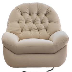 Premium First-Class Space Sofa Pod: Single Reclining Leather Electric Multi-Functional Chair for the Living Room