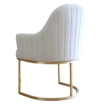 Velvet Dining Chairs Set of 2 Upholstered Dining Room Chairs with Gold Legs Modern Chairs with Back