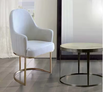 Velvet Dining Chairs Set of 2 Upholstered Dining Room Chairs with Gold Legs Modern Chairs with Back