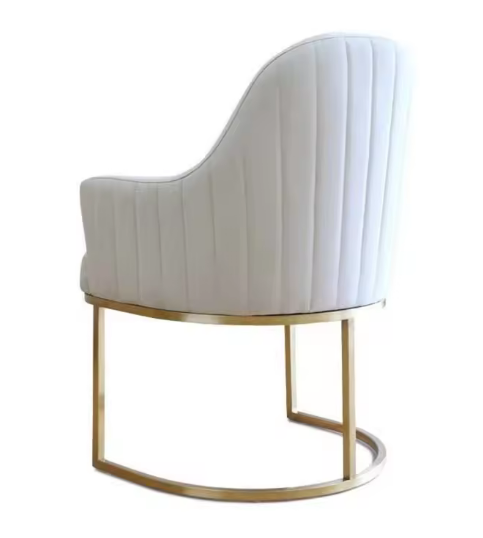 Hot Sales Velvet Dining Chairs Luxury Gold Stainless Steel Dining Chair Restaurant Chair For Home Hotel Wedding