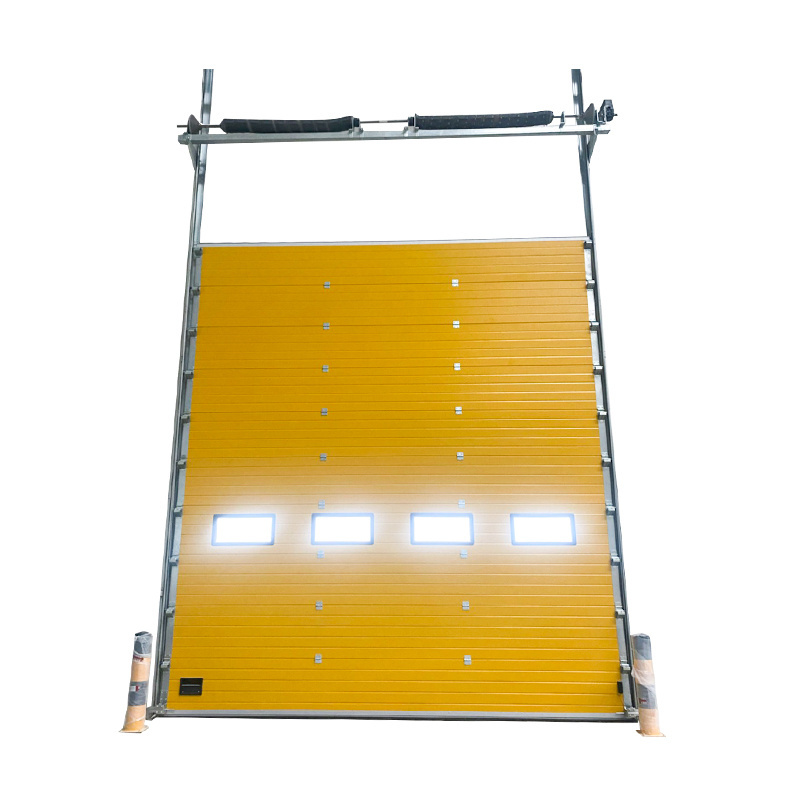 QX Industrial Steel Sectional Doors with Built-in Reinforcement Embedded Steel Plate