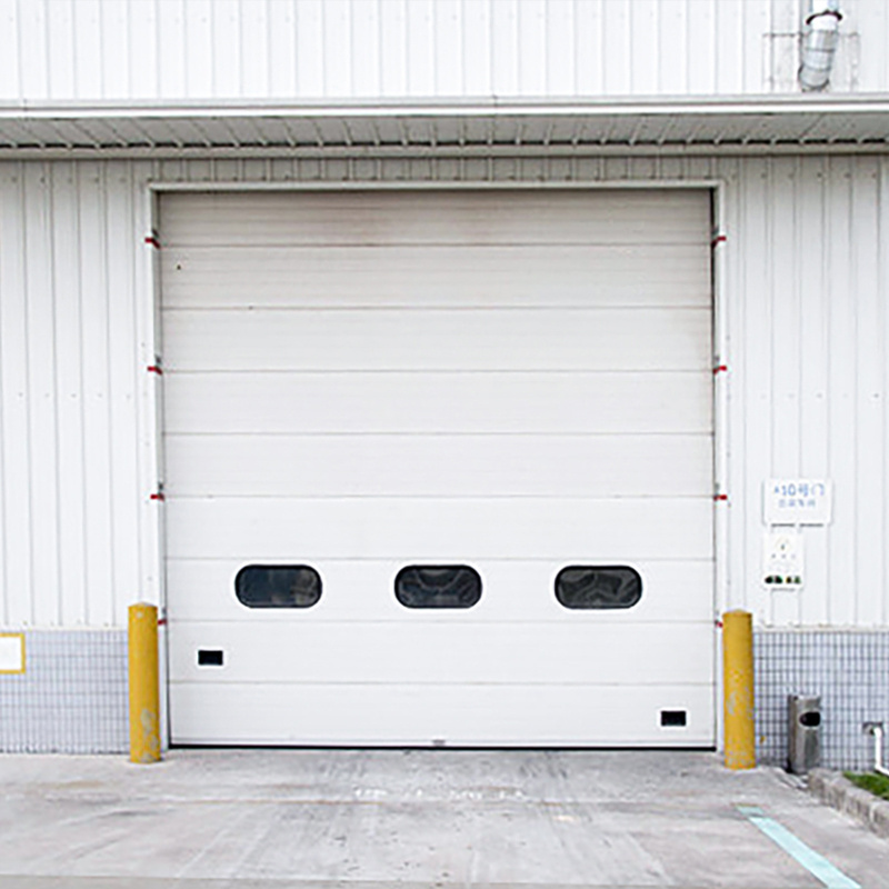 QX customer size Exterior Aluminum Alloy Door in logistics warehouse