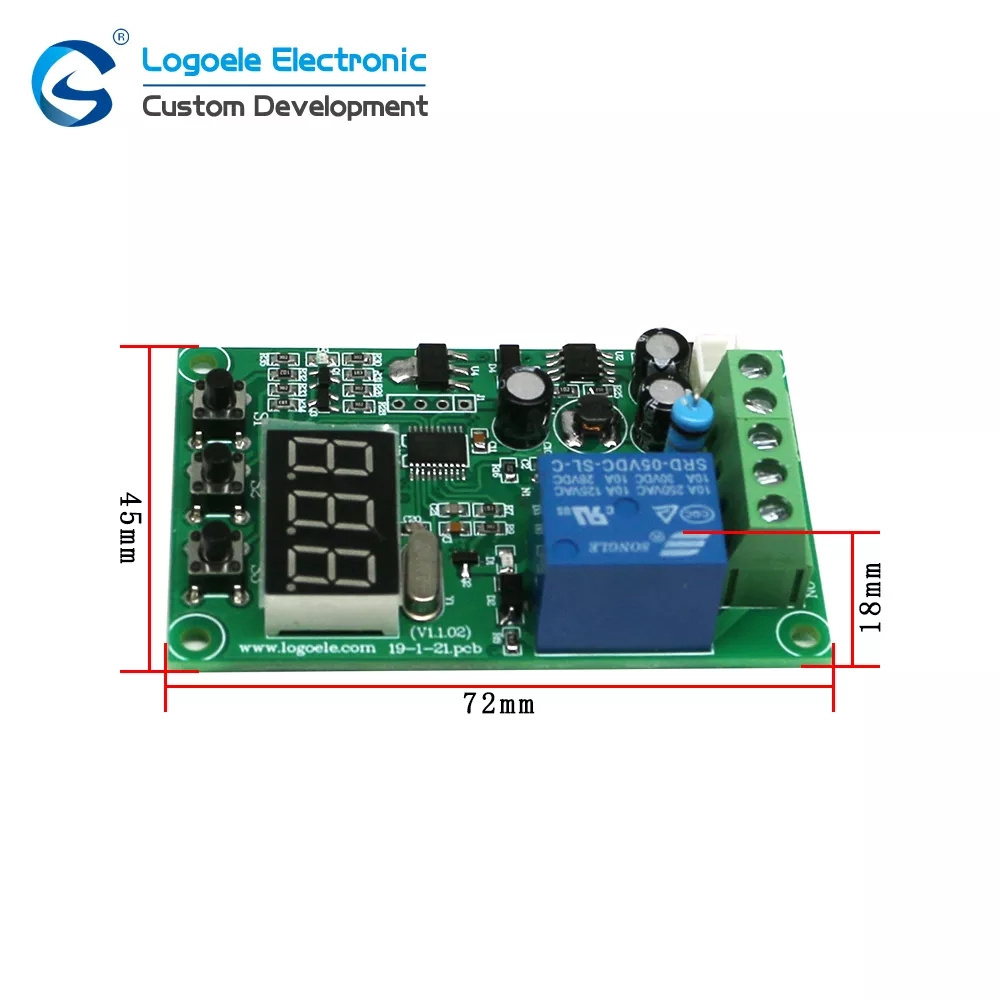 200mA DC Motion Time Delay Range Upper and Lower Limit Protection Current Sensor Switch