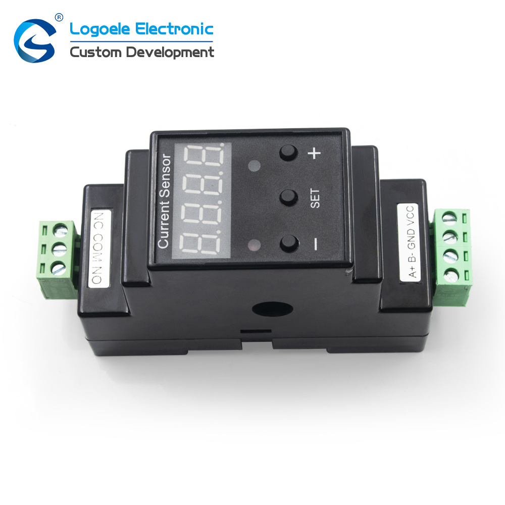 Multi Function DC Controller Current Sensing Switch AC electric Current Detector with Relay