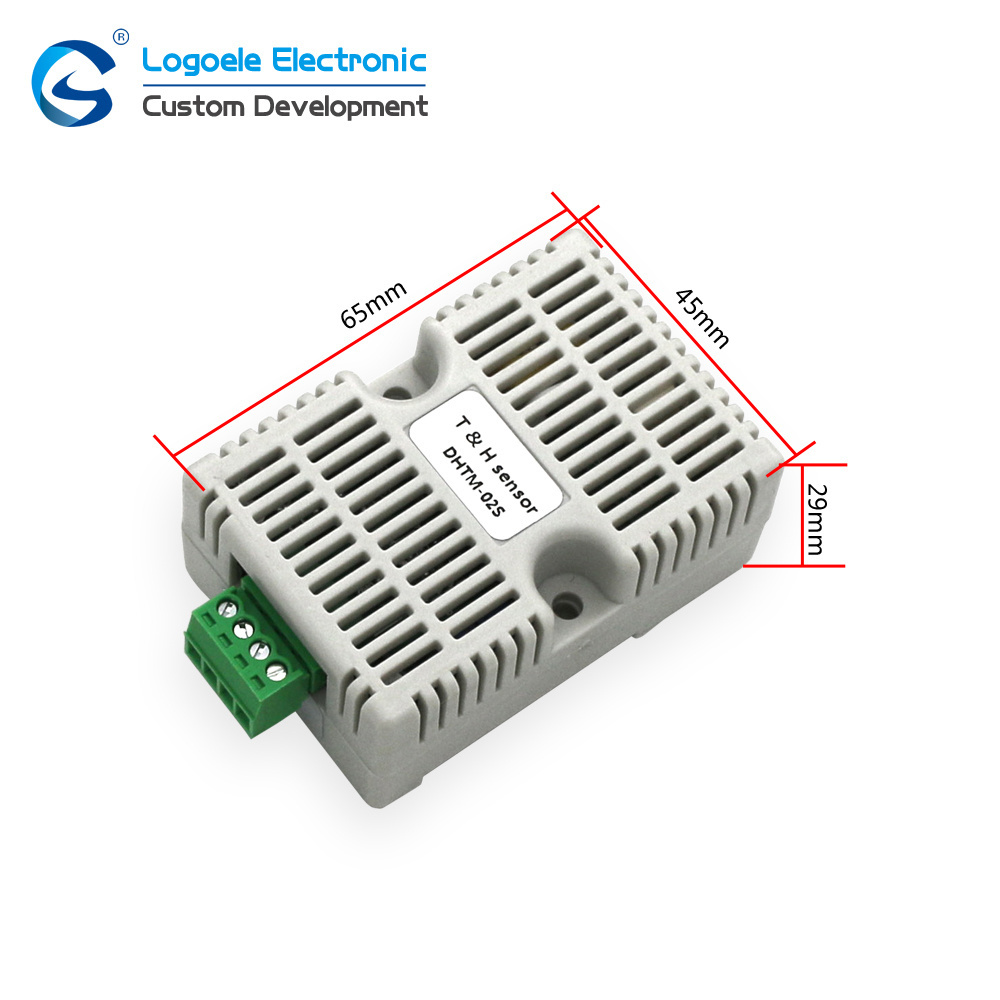 05V 010v RS485 digital analog output temp module 0-5V 0-10V ambient humidity temperature sensor