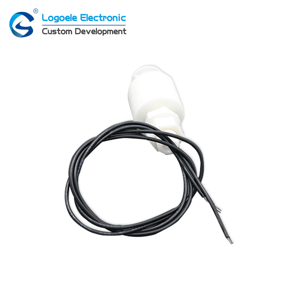 White liquid float switch Magnetic Sensing ball float water level ...