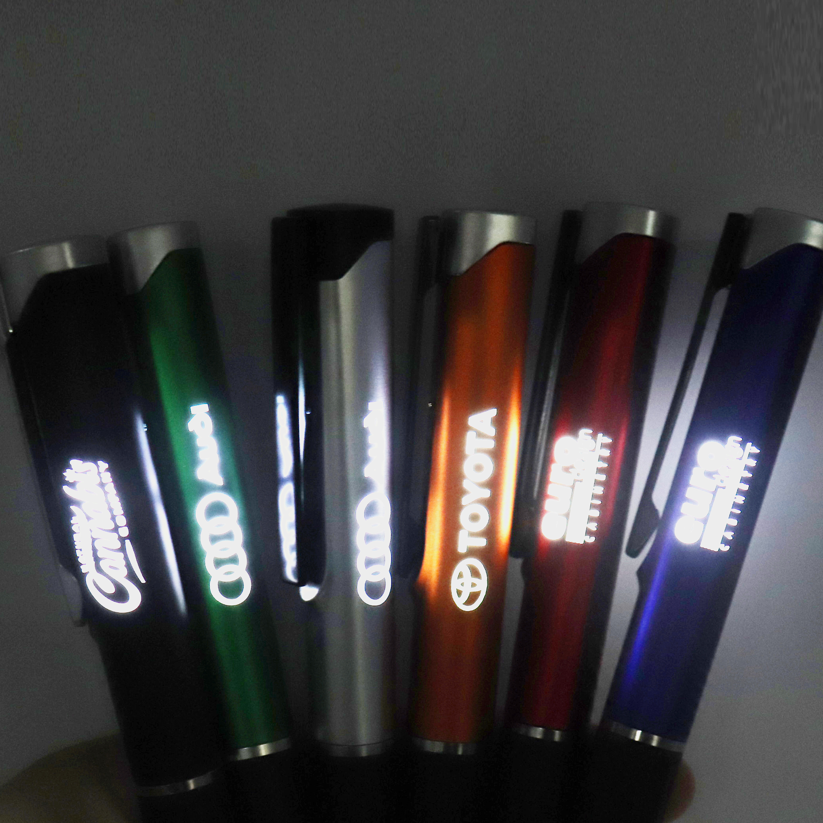 Newest Design Top Quality Promotion Pen led Light Custom Logo Multi Function Pen With Light