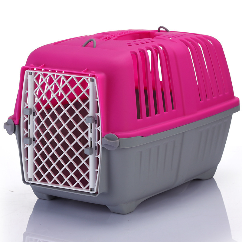 Dog Transport Box Pet Travel Cages Bag Carriers Pet Travel Convenient Box Pet Cat Dog Air Box