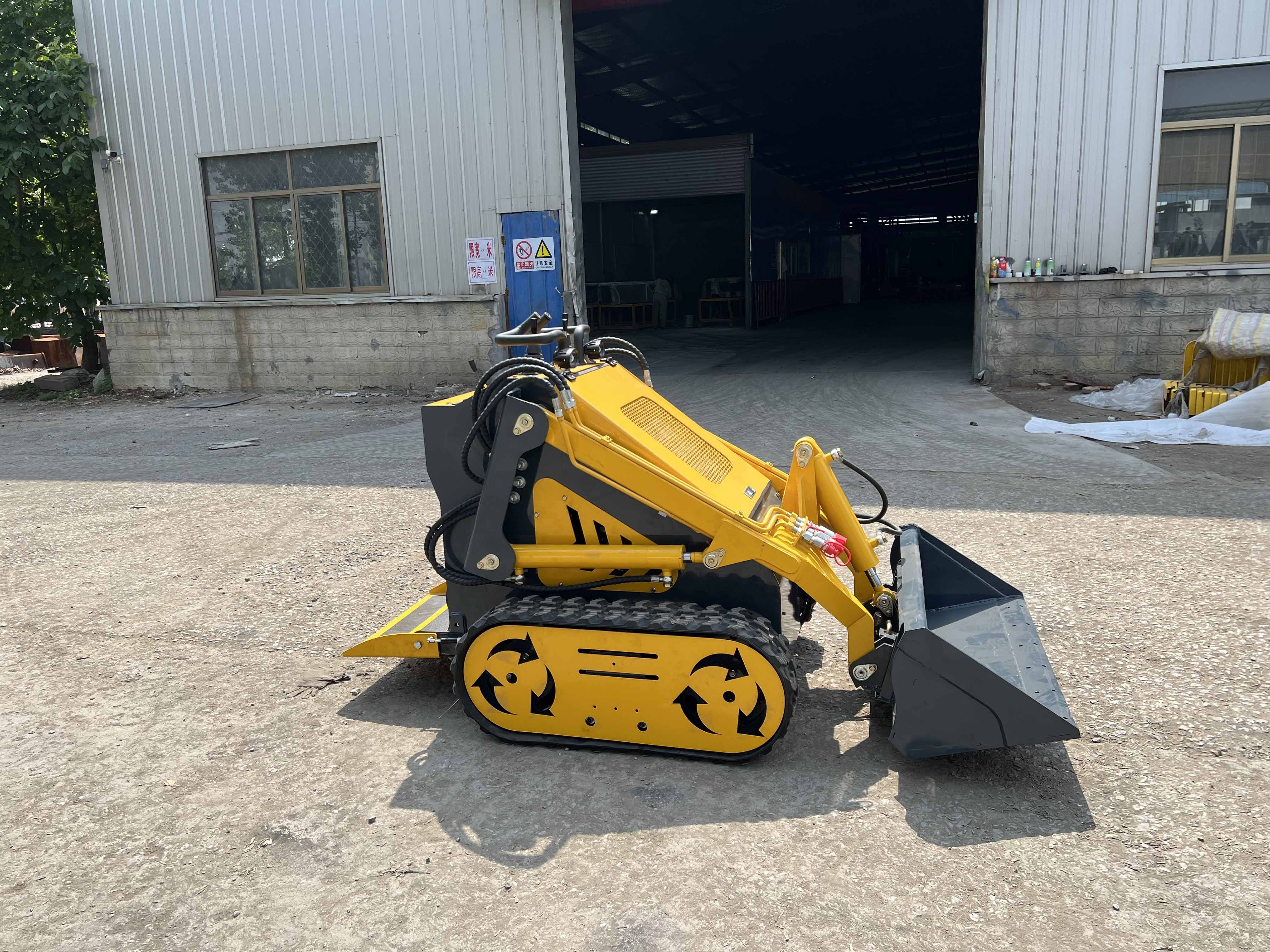 30% OFF Factory Price!!! High Performance Mini Skid Steer Loader Tracked EPA Engine Mini Skid Loader