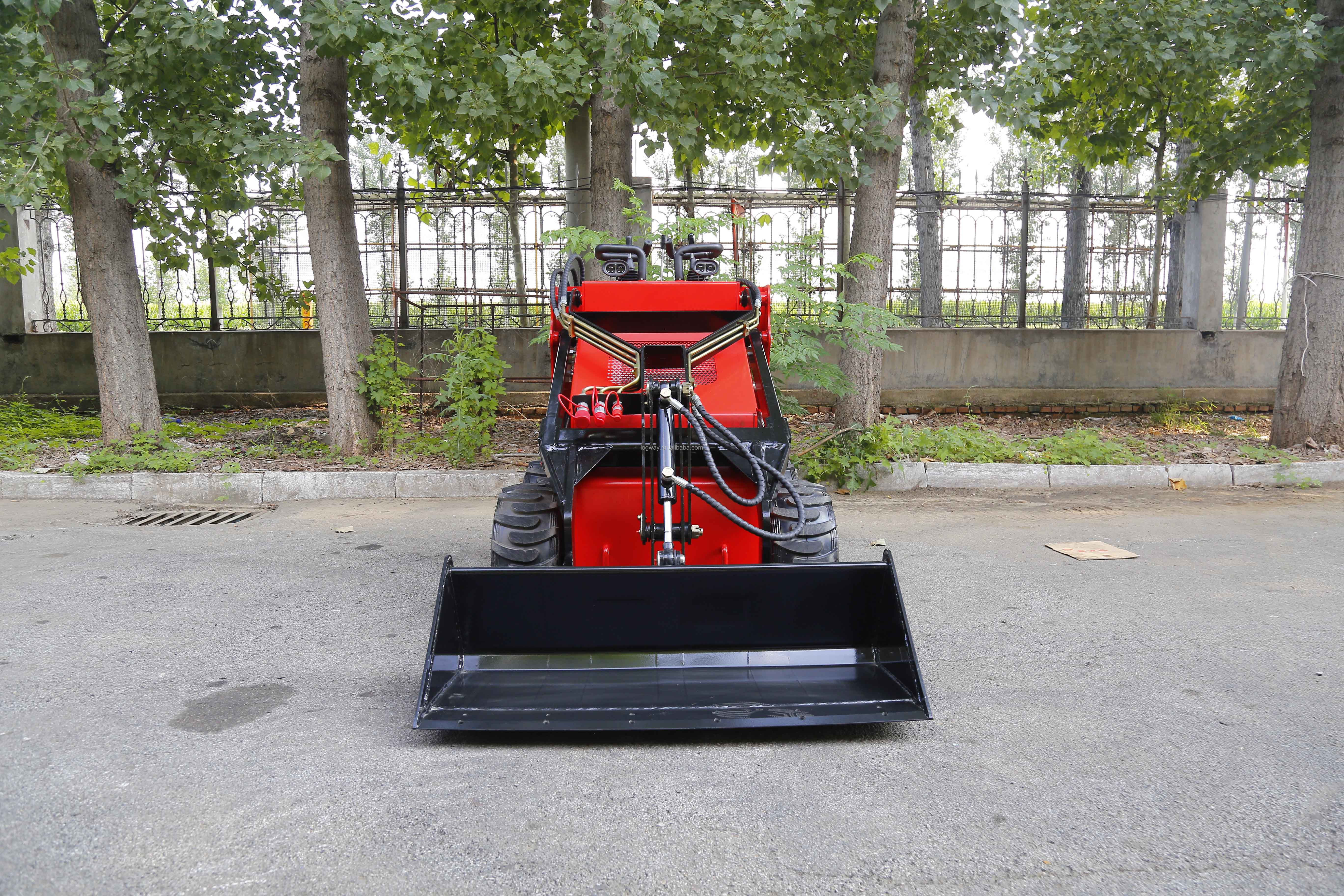 Fast Delivery! Free After-Sale 900 Kg Mini Skid Steer Loaders Construction Machinery