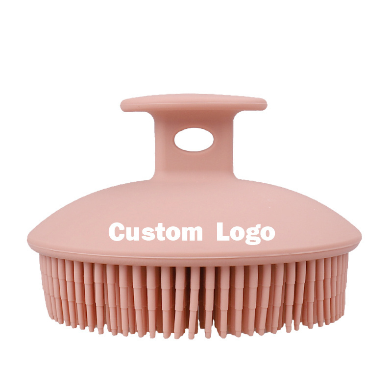 Silicone Loofah Silicone Back Body Scrubber Bath Shower Brush Body Exfoliator Brush with Private Logo