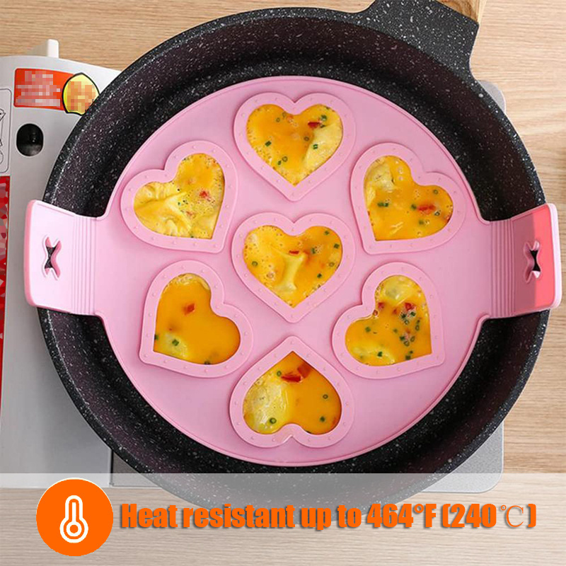 Silicone Cooking Tool Fried Egg Mold for Frying Muffin Pancake or Shaping Eggs