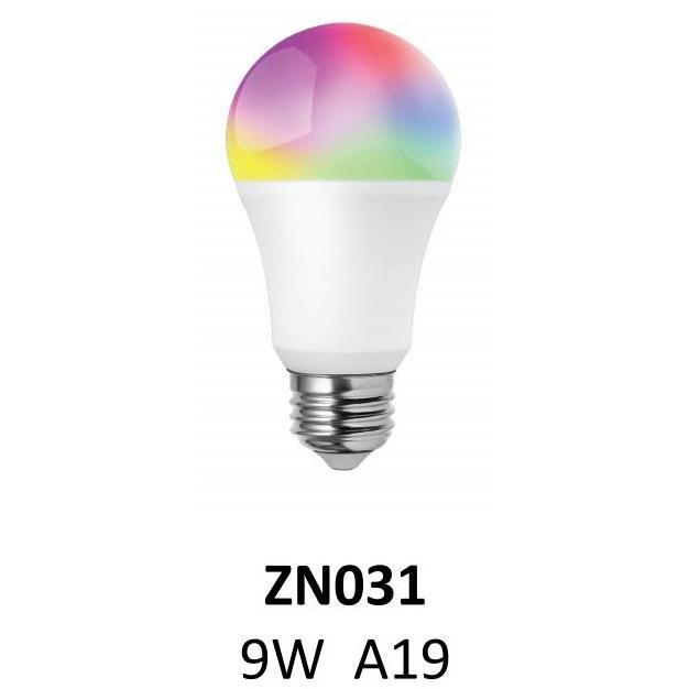 Smart life Siri Alexa mobile phone WiFi remote control A19 9W 2700K 6000K RGB color changing smart LED light bulb