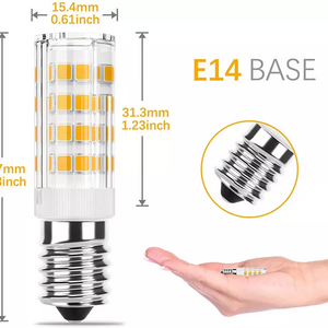 Factory wholesale product E12 E14 5W 5 watts 3000K 6000K small mini LED light bulb for living room hotel chandelier