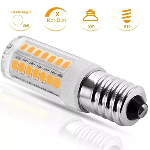 Factory wholesale product E12 E14 5W 5 watts 3000K 6000K small mini LED light bulb for living room hotel chandelier