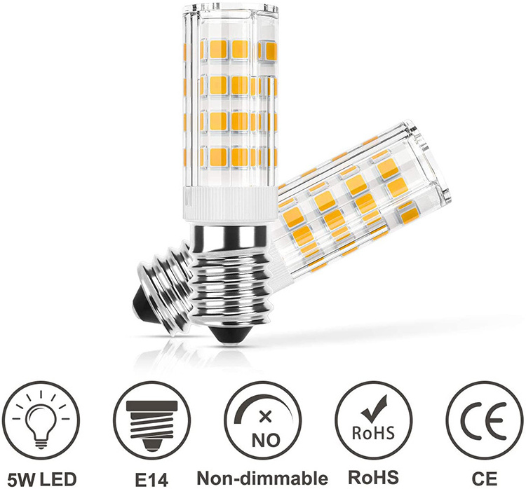 3W 5W Mini E12 E14 E17 G9 LED Corn Light Bulb 3000K 6000K Energy Saving small Corn Bulbs for Home Ceiling Fan Chandelier