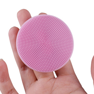 Acne Blackheads Pore Cleanser Soft Silicone Facial Cleansing Pads Brush Face Scrubbers