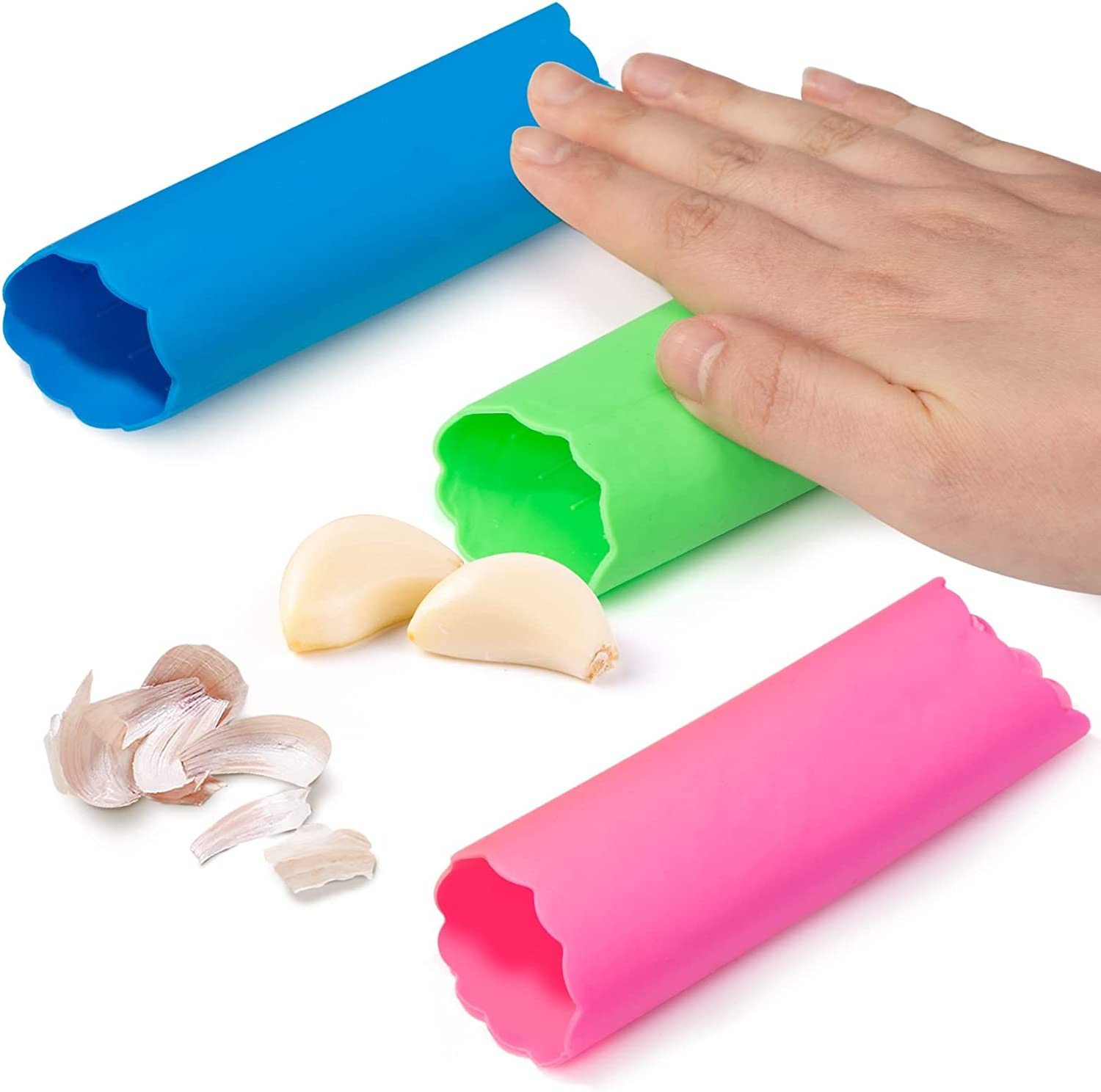 Wholesale Hot Sale Silicone Garlic Roller Peeling Tube Silicone Garlic Peeler