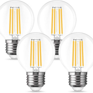 LOHAS LED Filament Bulb G45 Dimmable 2W 4W Vintage Energy Saving Light Bulb Perfect for Home Decor Lighting