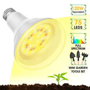 LOHAS 12W 120W Equivalent BR30 LED Grow Light Bulb  full spectrum for Indoor Plants Seedlings Greenhouse