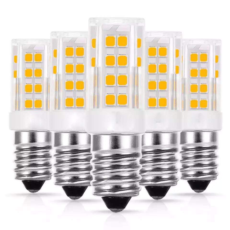 LOHAS Hot Sale E12 E14 E17 LED Corn Light led Bulb Warm White 3000K 5W Ceramic Mini E14 Light Bulb for Chandelier Sewing Machine