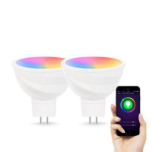 LOHAS WiFi Smart LED Light Bulb GU5.3 MR16 5W Smart Downlight Christmas Spotlight Smart Light Bulb with Siri/Alexa Voice Control