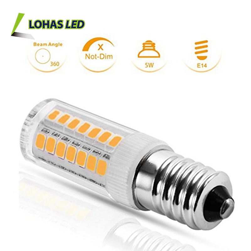 LOHAS Energy Saving  E12 E14 G9 Light Corn Bulbs Ceramic Mini Led Corn Light Bulbs for Chandelier Sewing Machine