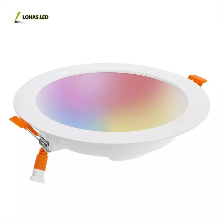 Round LED Ceiling Wifi Panel Light Commerical Smart Home Light Wifi LED Panel Light With Tuya APP/Alexa/Google