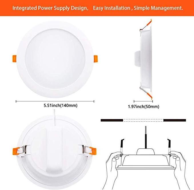 10W-20W RGB+CCT 2700K-6000K Wifi Tuya Smart LED Ceiling Downlight