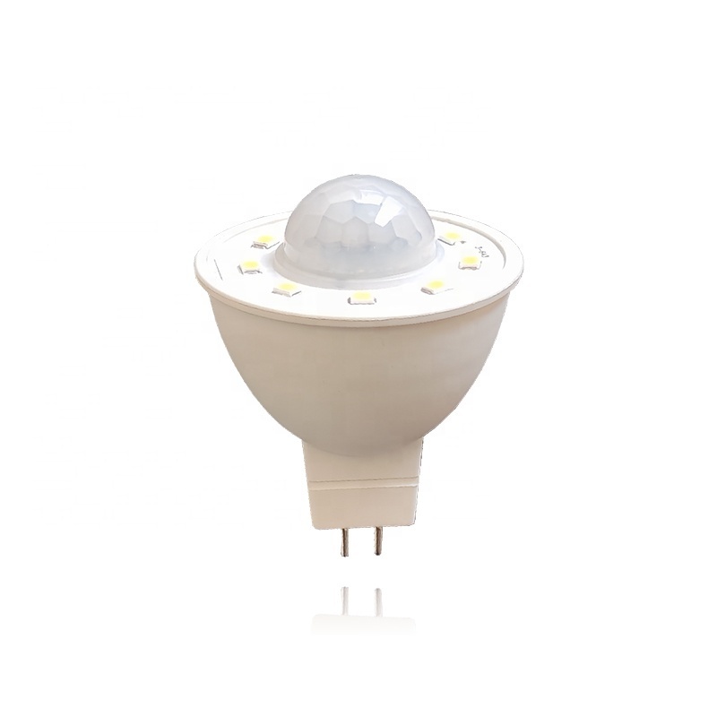 LOHAS MR16 Motion Sensor Spotlight GU5.3 Lamp Holder 12V 3.5W 3000K 6000K Motion Sensor Light for Cabinet Porch Hallway