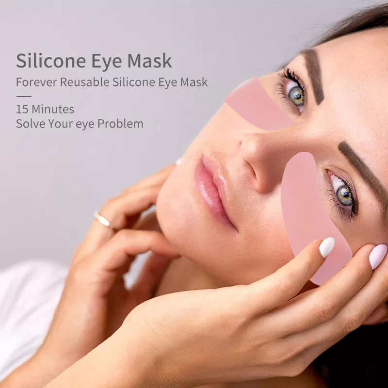 LOHAS Custom Silicone Eye Pads The Anti-Wrinkle Eyelash Eye Patch Reusable Eye mask for Wrinkles Fine Lines