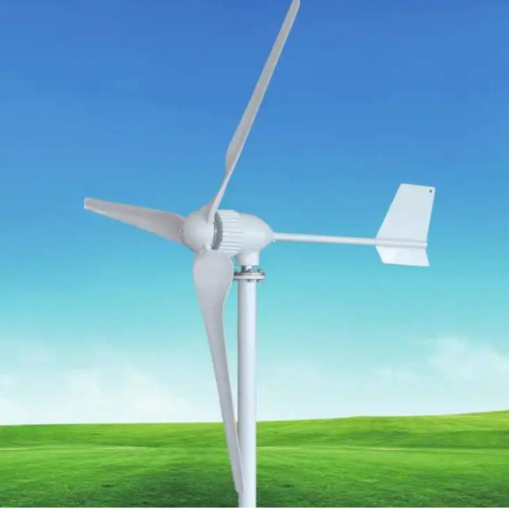 Wind power generation of 120kWh a day, 10kW 3 blades, windmill 12V 24V wind energy small wind turbine generator