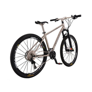 High Quality Titanium alloy 27.5 " 30 speed titanium mtb frame 29 mountain bike from china