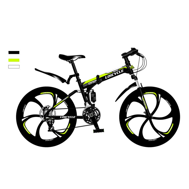 Best Quality 26-Inch GT Bicycle Carbon Steel Folding Mountain Bike with 21 Speed and Disc Brake Cheap Price